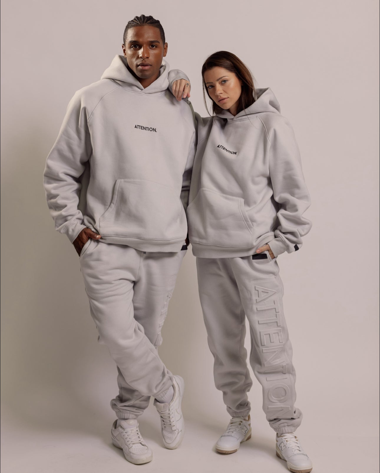 Thoughts and Dreams trackies Cloud Grey